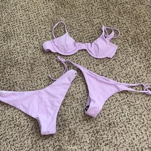 Lavender bikini set